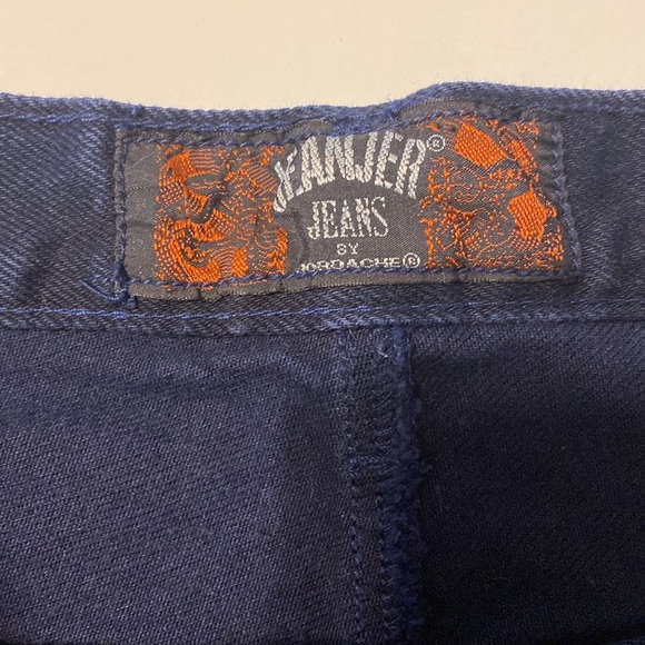 Vintage Denim Skirt Size 13/14 Juniors Jeanjer Jeans by Jordache Classic 80s - Picture 5 of 9